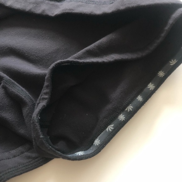 Athleta Black Tennis Running Skirt With Shorts - Picture 2 of 7